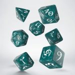Σετ Ζάρια! classic rpg dice set stormy & white