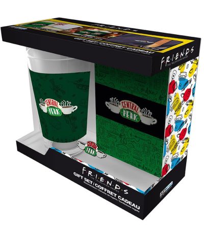 Σετ δώρου friends central perk Ποτήρι Σημειωματάριο & pin