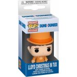 funko pocket pop! keychain dumb and dumber lloyd christmas in tux