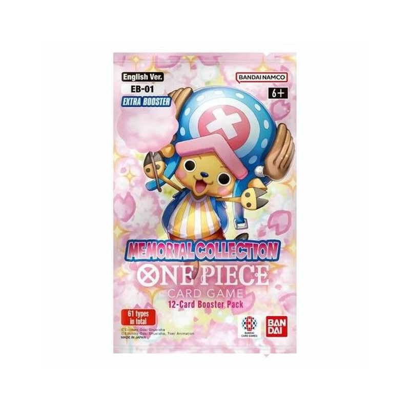 one piece card game – memorial collection booster pack – eb01