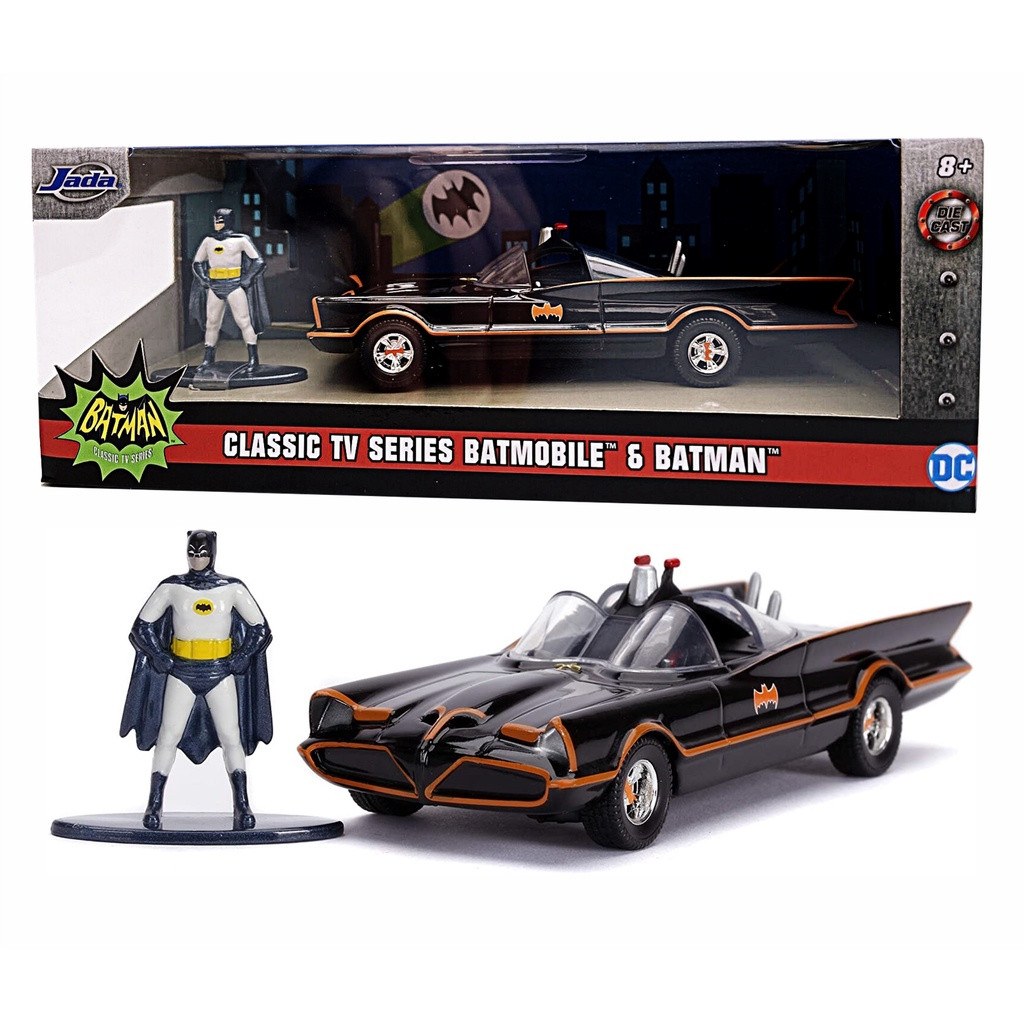 DC Comics! Φιγούρες Classic TV Series Batmobile & Batman - The Lab ...