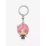 funko pocket pop! keychain dragonball super saiyan rose goku black (glows in the dark)