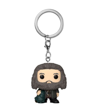 funko pocket pop! keychain harry potter rubeus hagrid