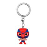 funko pocket pop! keychain marvel lucha libre el aracno