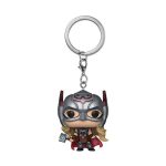 funko pocket pop! keychain marvel thor love and hunder mighty thor