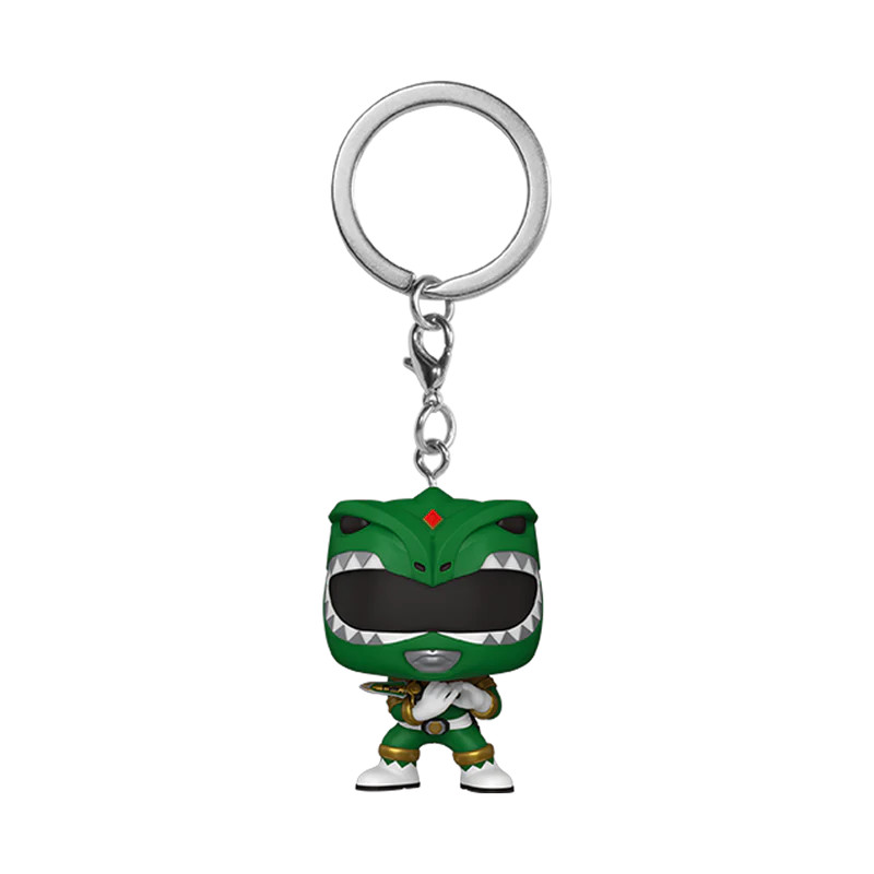 funko pocket pop! keychain power rangers green ranger funko pocket pop! keychain power rangers green ranger