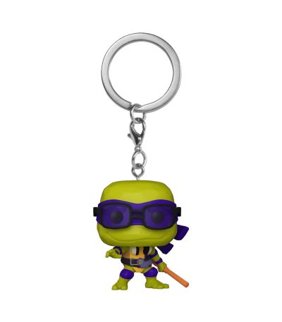 funko pocket pop! keychain teenage mutant ninja turtles donatello