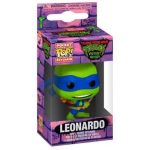 funko pocket pop! keychain teenage mutant ninja turtles leonardo