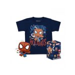 funko pocket pop! & tee (child) marvel spiderman