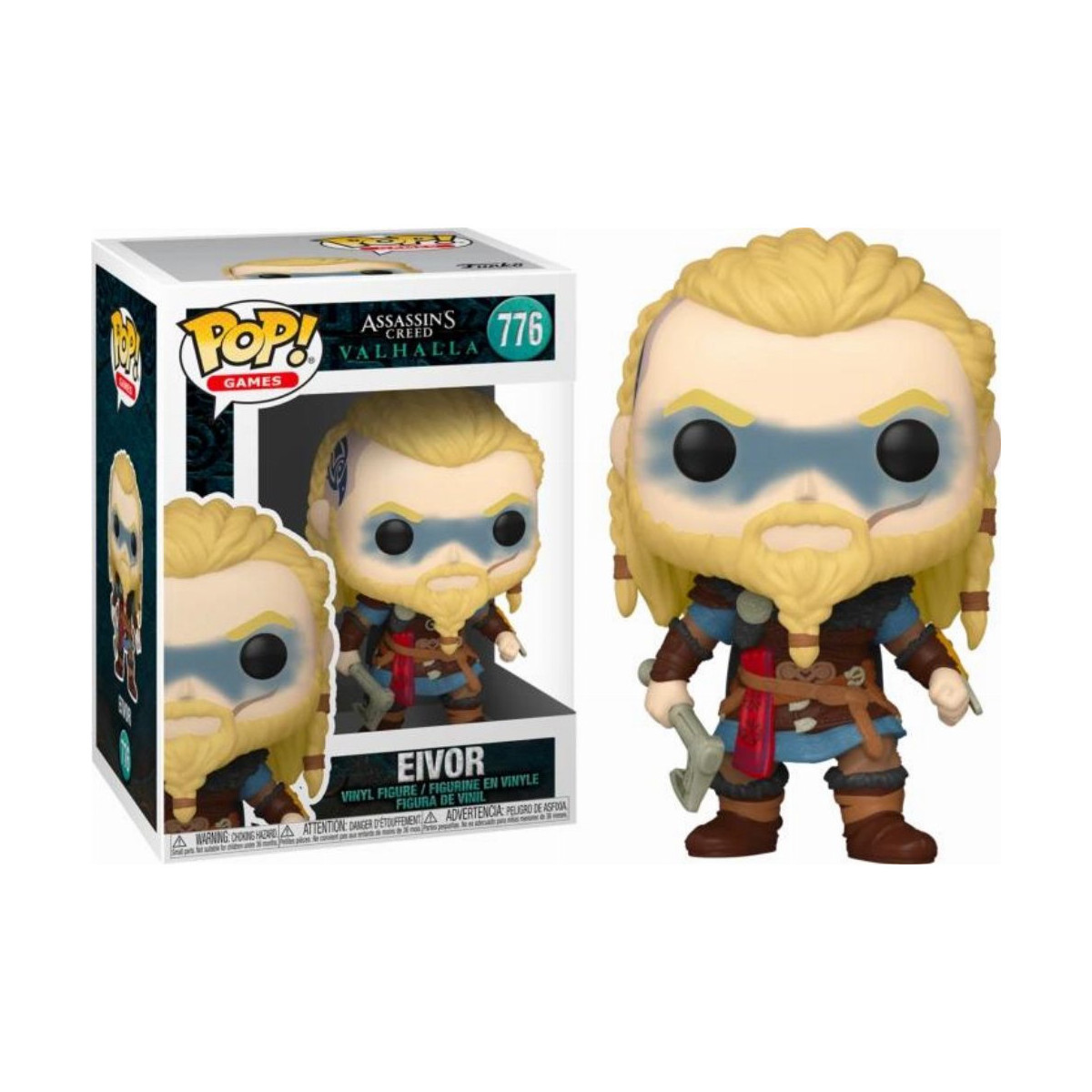 funko pop! assassins creed valhalla eivor #778 funko pop! assassins creed valhalla eivor #778