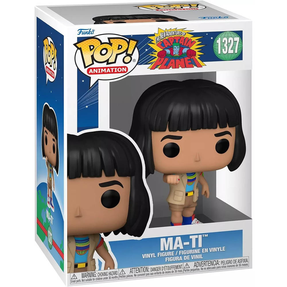 funko pop! captain planet ma ti #1327 funko pop! captain planet ma ti #1327