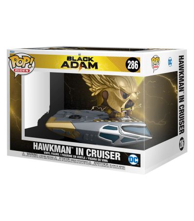 funko pop! rides dc black adam hawkman in cruiser #286