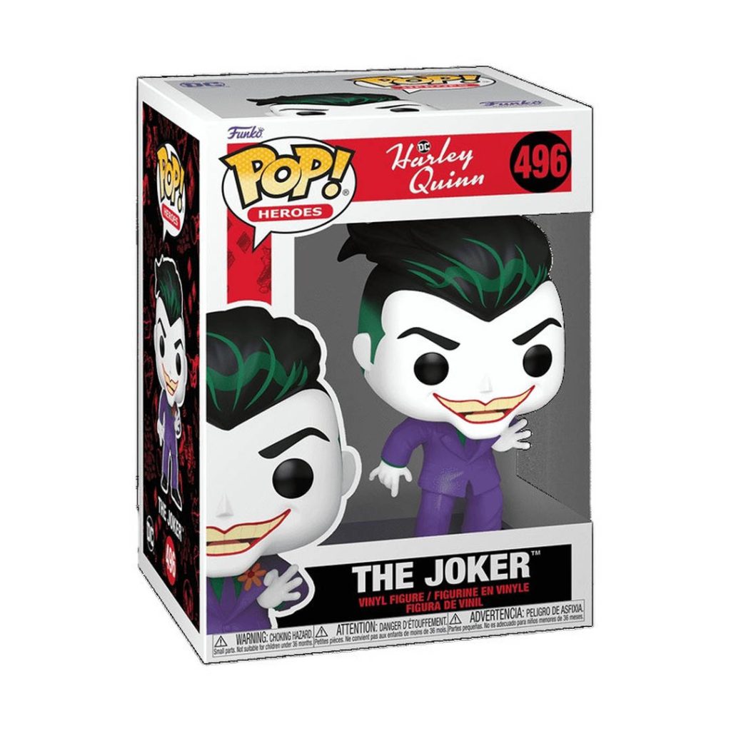funko pop! dc harleyquinn the joker #496