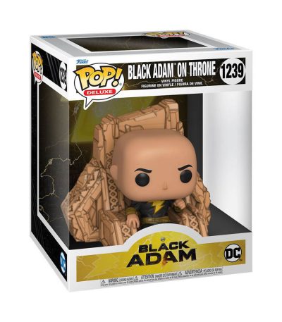 funko pop! deluxe dc black adam black adam on throne #1239