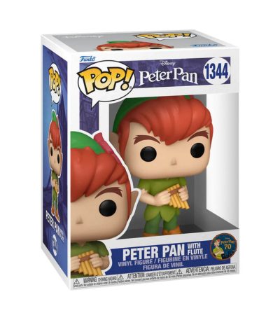 funko pop! disney peter pan peter pan with flute #1344