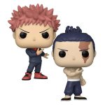 funko pop! jujutsu kaisen yuji itatori & aoi todo (2 pack)