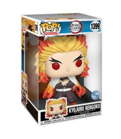 funko pop! jumbo demon slayer kyojuro rengoku #1399