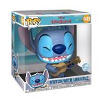 funko pop! jumbo lilo & stitch stitch with ukulele #1419
