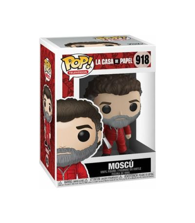 funko pop! la casa de papel moscu #918