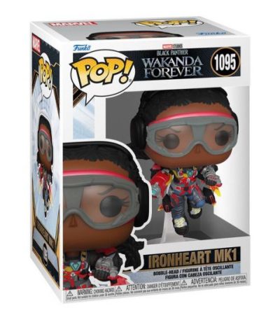 funko pop! marvel black panther wakanda forever ironheart mk1 #1095