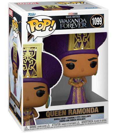 funko pop! marvel black panther wakanda forever queen ramonda #1099