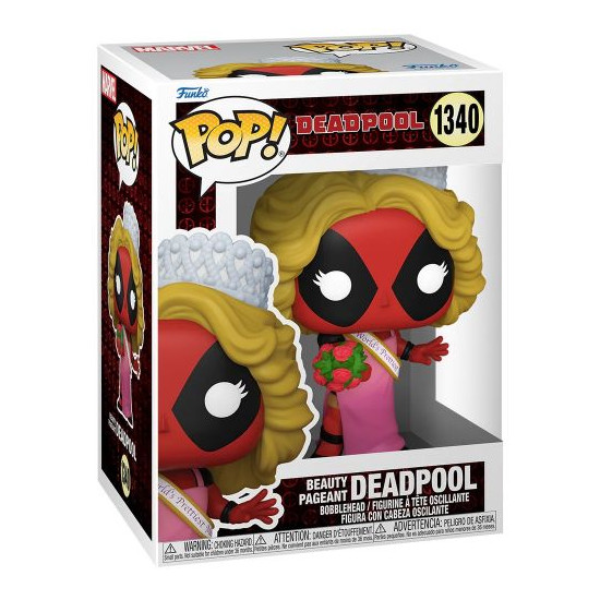 funko pop! marvel deadpool beauty pageant deadpool #1340 funko pop! marvel deadpool beauty pageant deadpool #1340