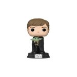 funko pop! star wars luke skywalker with grogu #482