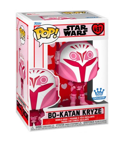funko pop! star wars valentines bo katan kryze #497