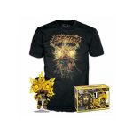 funko pop! & tee marvel spider man electro (glows in the dark)