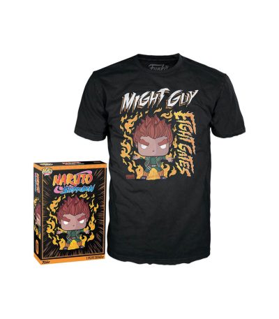 funko pop! tee naruti shippiden naruto gates guy t shirt
