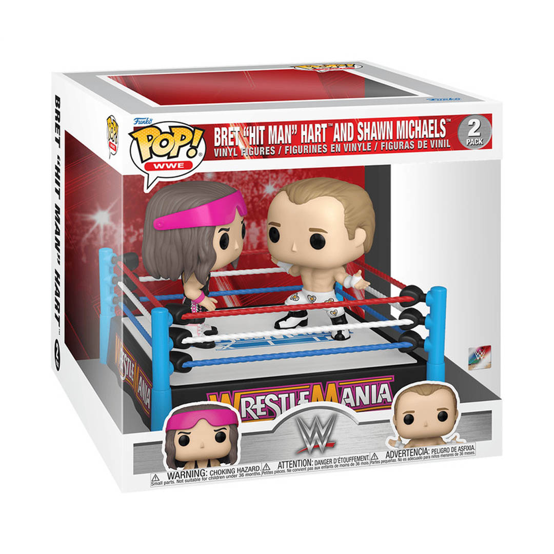 funko pop! wwe bret hit man hart and shawn michaels 2 pack funko pop! wwe bret hit man hart and shawn michaels 2 pack