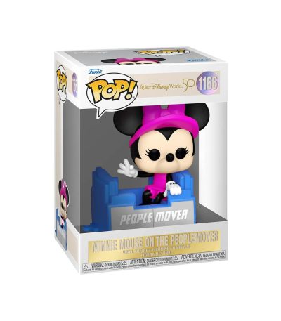 funko pop! walt disney world 50 minnie mouse on the peoplemover #1166