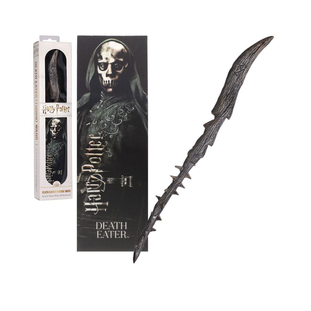 harry potter! death eater wand with 3d bookmark