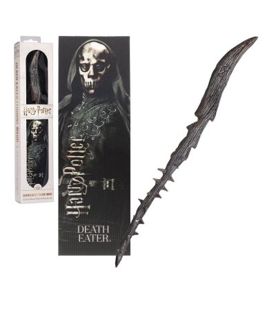 harry potter! death eater wand with 3d bookmark