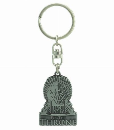 metal keychain game of thrones for the throne