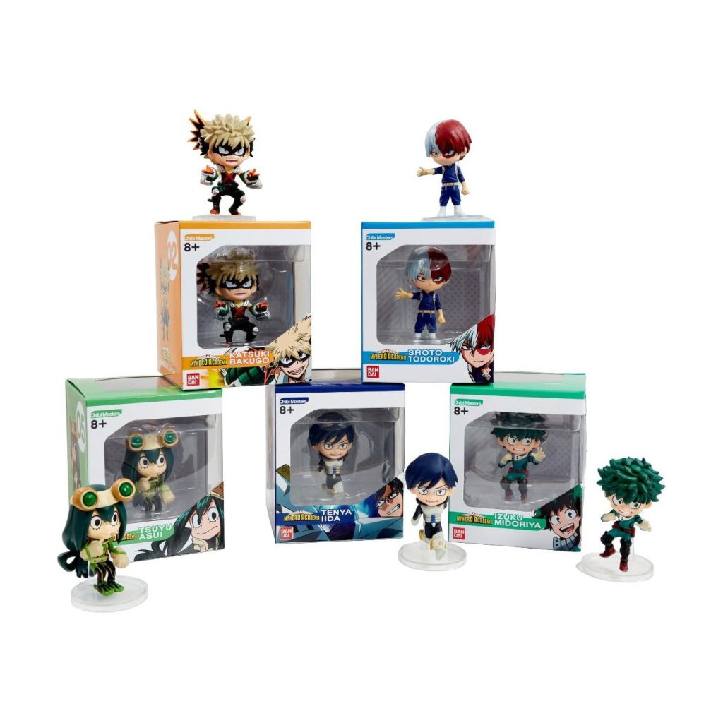 my hero academia! chibi masters figures