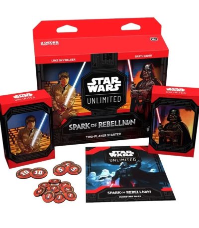 star wars unlimited spark of rebellion two players starter
