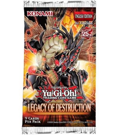 yu gi oh! legacy of destruction booster pack