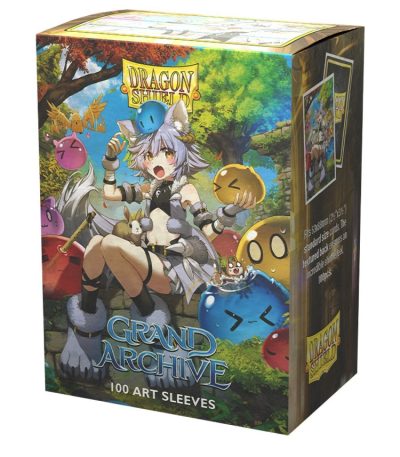 dragon shield – flesh and blood art sleeves azalea