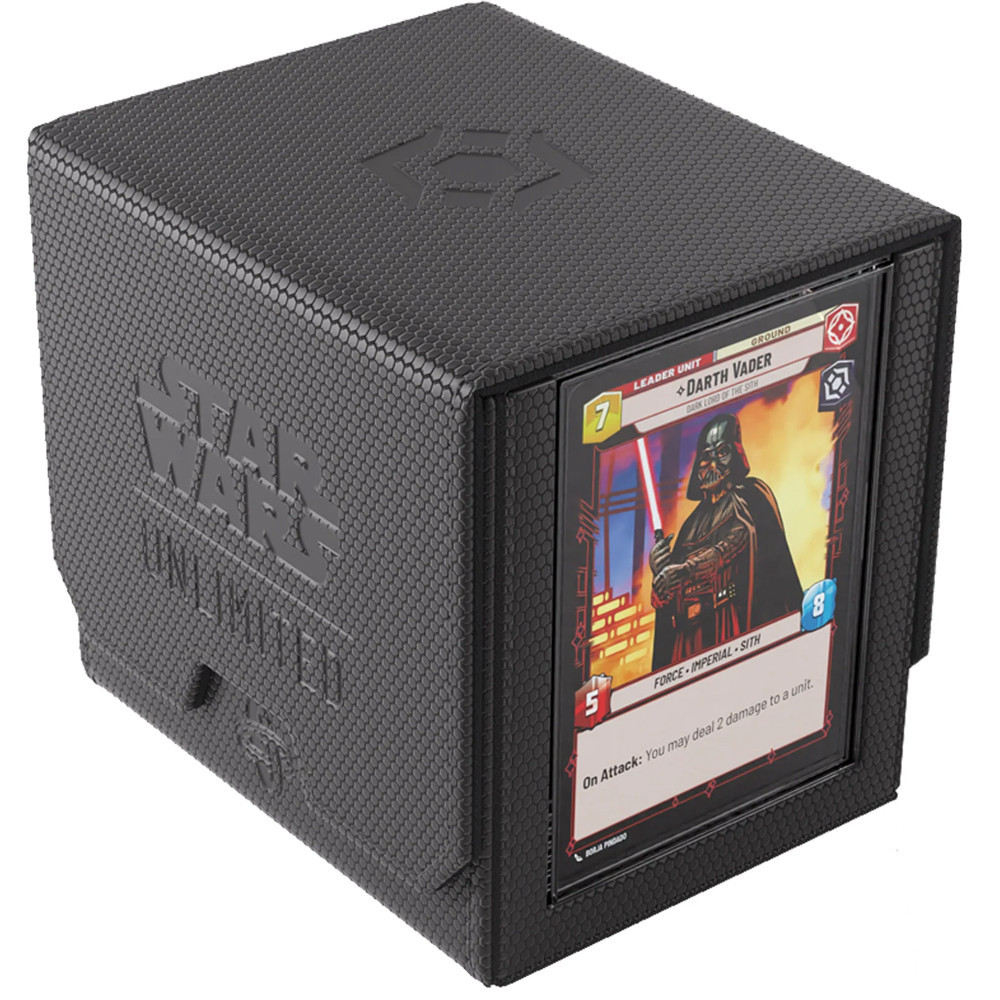 gamegenic deck box – star wars unlimited – deck pod black gamegenic deck box – star wars unlimited – deck pod black