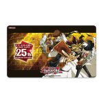 konami yu gi oh playmat – yugi & kaiba 25th quarter century