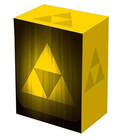 legion deck box – triforce yellow