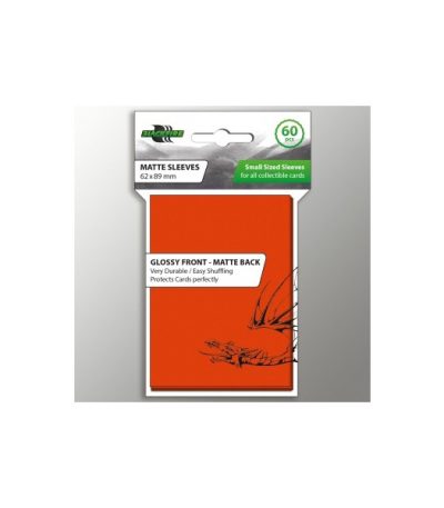 matte sleeves – small sized – brown