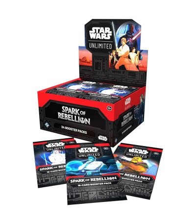 star wars unlimited spark of rebellion booster box