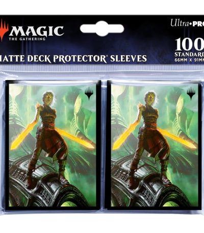 ultra pro art sleeves – magic the gathering – phyrexia all will be one nahiri