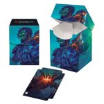 ultra pro deck box – magic the gathering – mishra, claimed by gix