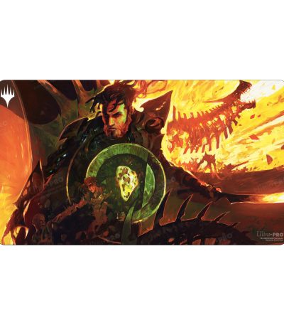 ultra pro playmat magic the gathering – the brothers war – mishra’s command