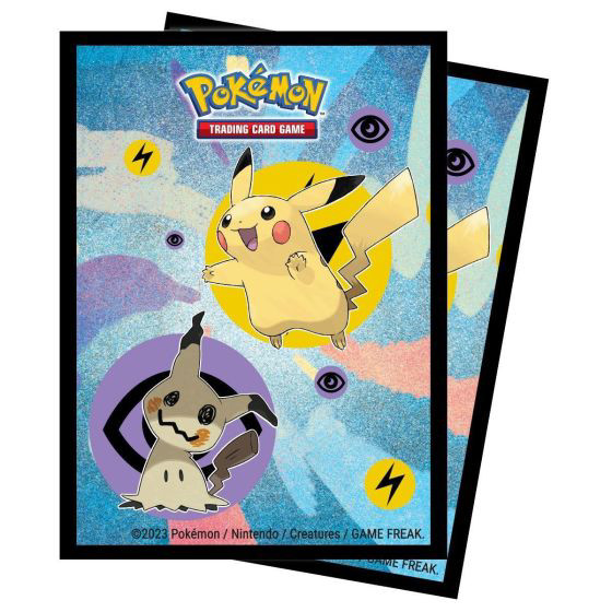 ultra pro pokemon sleeves – pikachu & mimikyu ultra pro pokemon sleeves – pikachu & mimikyu