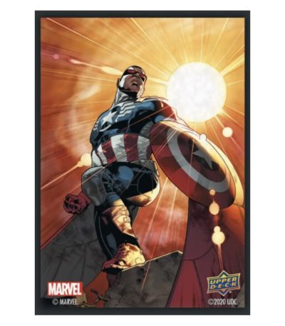 ultra pro standard sleeves – marvel matte – captain america