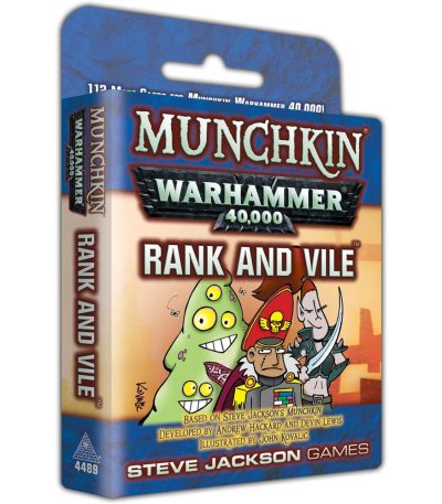 Επιτραπέζιο munchkin warhammer 40000 rank and vile expansion